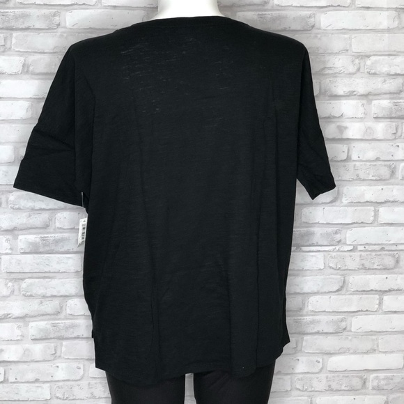 Daily Ritual black 100% cotton tee, NWT, XXL - Picture 4 of 8
